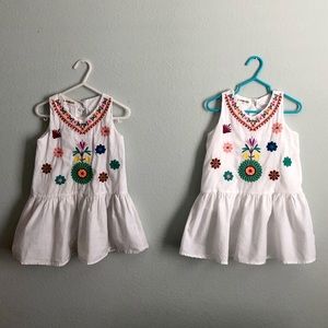 Embroidered top size 5